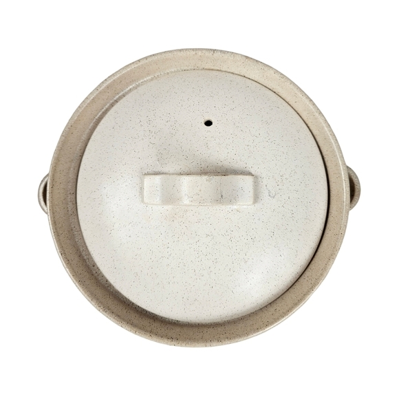 Vintage Shafford Speckled Flame Proof Stoneware Small Covered Casserole Dish - Picture 3 of 10